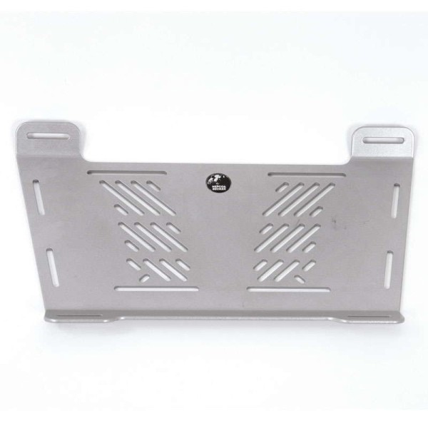 Élargisseur universel à monter sur des supports tiers existants argenté Hepco & Becker