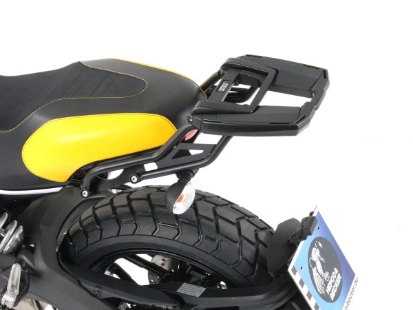 Easyrack porte-topca noir pour Ducati Scrambler 400 Sixty2 (16-20) Hepco & Becker