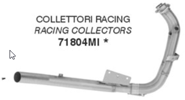 ARROW Racing Krümmer Edelstahl für Moto Morini X-Cape 700 2025-