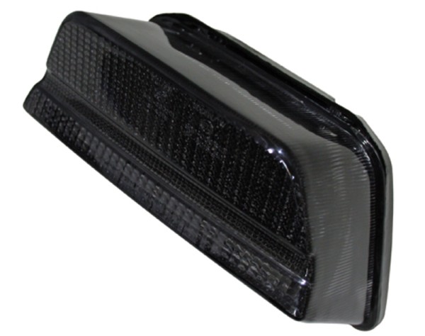 HIGHSIDER smart LED feu arrière noir style Kawasaki, homologué E (1pc)