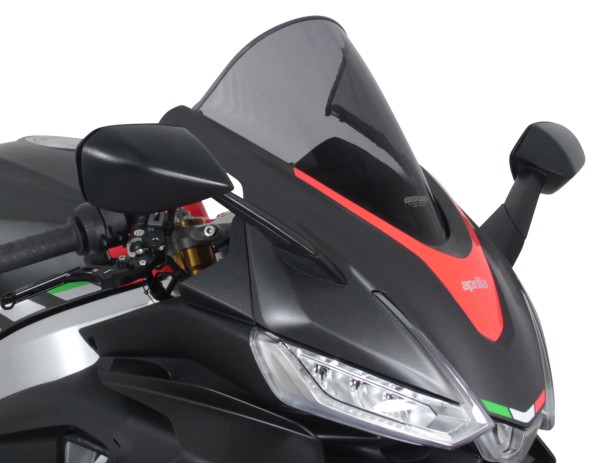 Ecran MRA Racing "R" gris fumé pour Aprilia RS 660 2021-