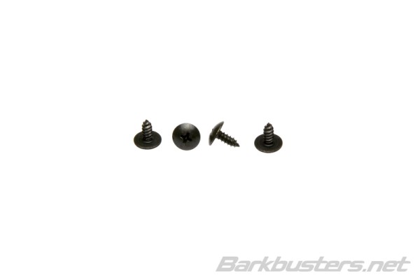 Pièce de rechange Barkbusters Kit de vis pour tôles de protection pour fixer les tôles de protection en plastique à l'arrière