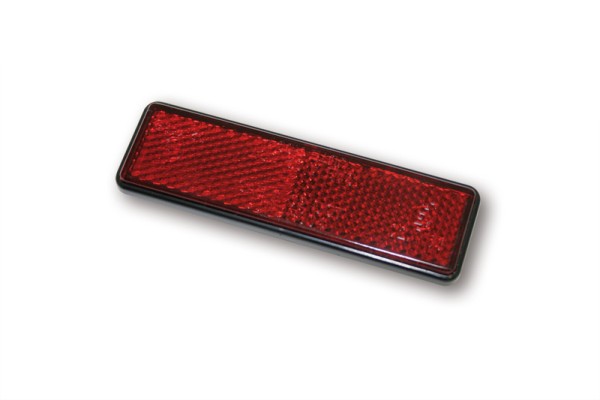 HIGHSIDER smart Catadioptre Rouge Rectangulaire Avec Film Auto-Adhésif (1pc)