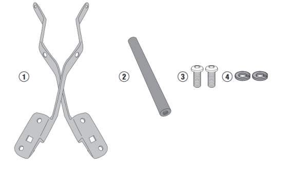 Support universel pour smartphone/navigateur pour BMW F 900 XR (année 20-) Givi