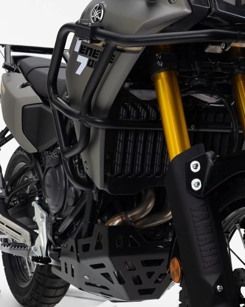 Barres de protection en aluminium noir pour Yamaha Ténéré 700 / Rally Edition (25-)