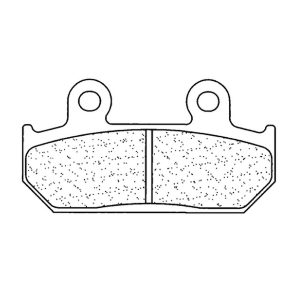 Plaquettes de frein en métal fritté CL Brakes Street - 2252XBK5