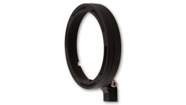 HIGHSIDER pro 5 3/4 pouces Anneau porte-lampe Frame-R2 Noir CNC, fixation inférieure