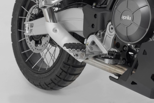 SW-Motech Repose-pieds réglables EVO, acier inoxydable, pour Yamaha Ténéré 700 World Raid - SW Motech