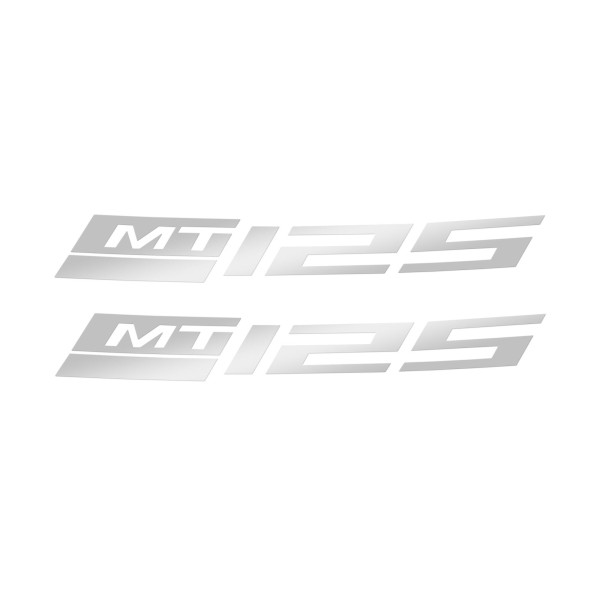 Autocollant réfléchissant pour jante de roue avant MT-125 (23-) d'origine Yamaha