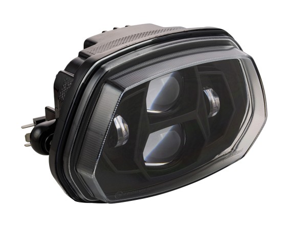 Phare LED Zelioni pour Vespa Sprint 50-150ccm 2T/4T ('13-'18) (avec numéro E)