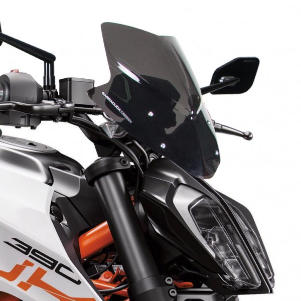 Pare-brise Aerosport pour KTM 125 Duke / 390 Duke (17-21) - Barracuda