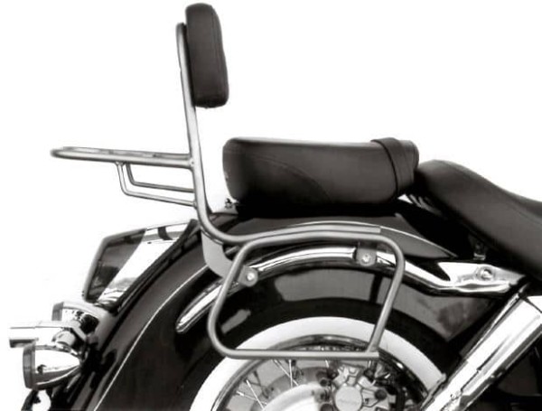 Sissybar avec porte-bagages chromé pour Honda VT 1100 C3 Shadow (98-00) Hepco & Becker
