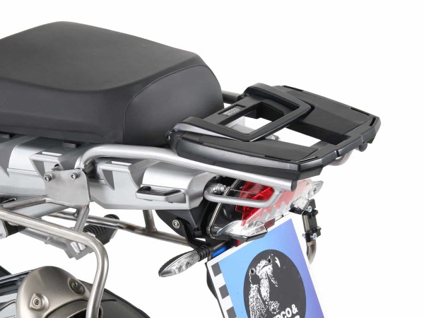 Support de top case Easyrack argenté pour BMW R 1200 GS (04-12) Hepco & Becker