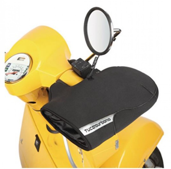 Manchettes de guidon, pour Vespa LX, S, LXV, PX, PK, ET2 & ET4 avec arceau de protection, noir Tucano Urbano