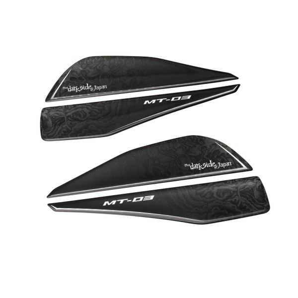 Pads latéraux originaux pour réservoir Yamaha MT-03