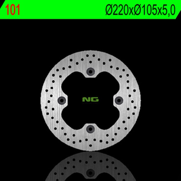 NG BRAKES disque de frein rond rigide