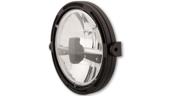 HIGHSIDER pro Phare 7 pouces Frame-R1 Type 3 LED Noir Fixation latérale