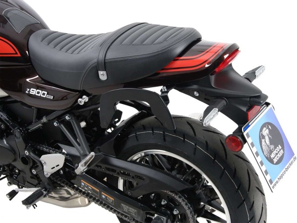 Supports latéraux C-Bow noirs pour Kawasaki Z 900 RS /Black Ball Edition (26-) Hepco & Becker