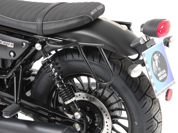 Porte-sac en cuir Cutout pour Moto Guzzi V9 Bobber/Special Edition (21-) Hepco & Becker