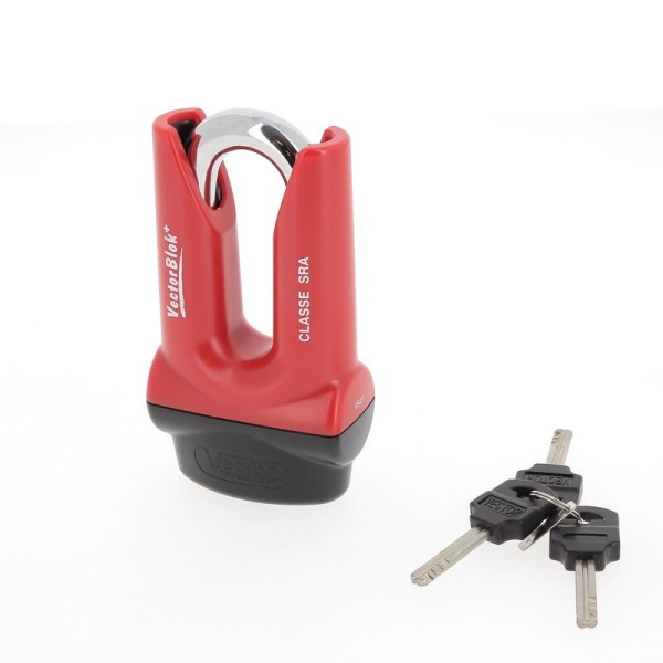 VECTOR Block Antivol pour disque de frein Ø16mm Rouge