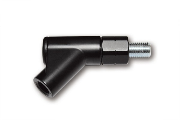 Adaptateur de rétroviseur HIGHSIDER smart noir M10x1,25, filetage à gauche