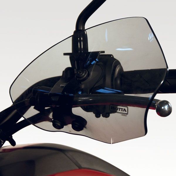 Protège-mains pour Honda NC 700 X (12-13) / NC 750 X (14-15), fumé clair, paire