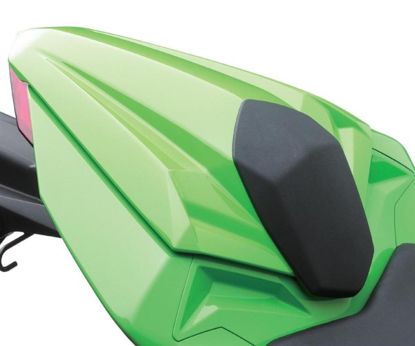 Couverture de siège passager 35K Candy Flat Blazed Green Z300 2016 Original Kawasaki