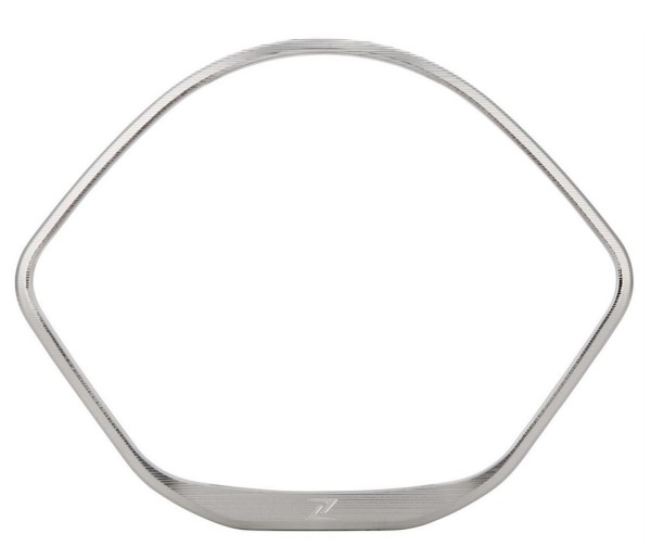 Anneau décoratif tachymètre pour Vespa GTS/GTS Super/GT/GT L 125-300ccm (-'13), argent
