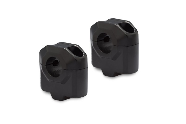 SW-Motech Réhausse de guidon, noir pour guidon Ø 22 mm, H=30 mm pour Kawasaki Versys 650 - SW Motech