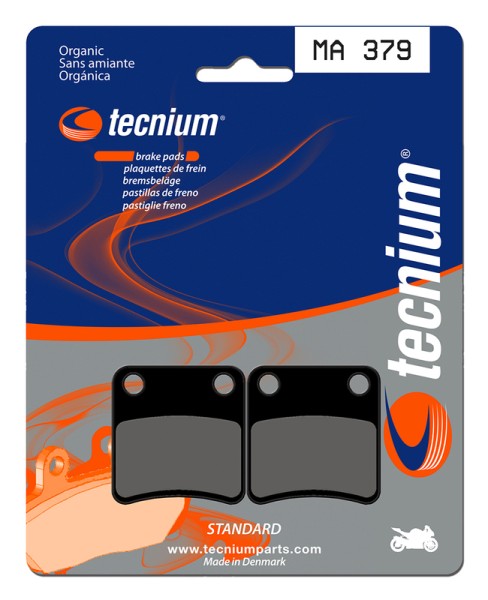 Plaquettes de frein organiques Tecnium Street - MA379