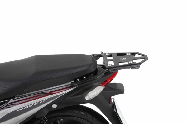 Minirack porte-bagages arrière souple noir pour Honda AFS 110i Wave (12-16) Hepco & Becker