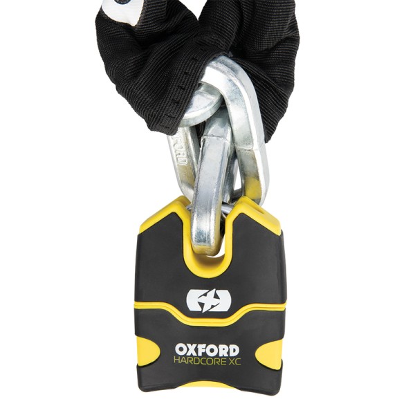 Oxford HardcoreXC13 Antivol à chaîne 1,5m x 13mm