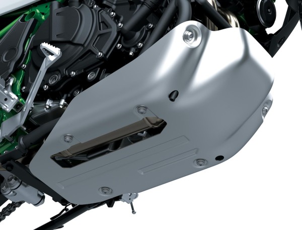 Protection anti-encastrement grande KLE 500 (26-) originale Kawasaki