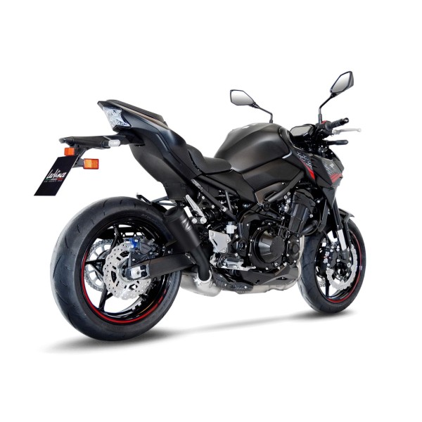 Système d?èchappement LeoVince LV 10 Full Black pour Kawasaki Z 900, noir, slip on, Euro4+5, E-approbation
