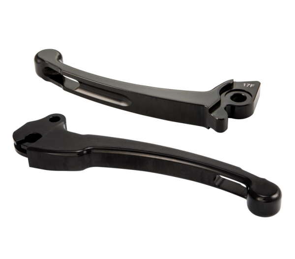 Kit levier sport embrayage/frein pour Vespa PX 125-200cc, HBZ Grimeca, droite/gauche, noir