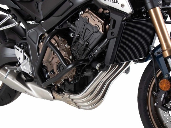 Arceau de protection moteur "Solid" noir pour Honda CB 650 R (19-20) Hepco & Becker