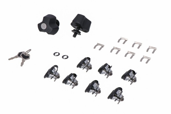 SW-Motech Kit d'antivols TRAX avec antivol PRO, 9 antivols / 2 clés Original SW-Motech
