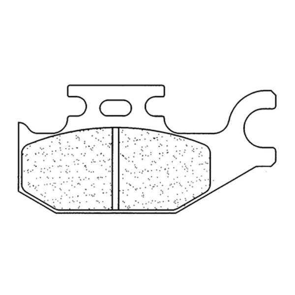CL Brakes ATV plaquettes de frein en métal fritté - 2923ATV1