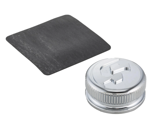 Bouchon de réservoir pour Vespa, chromé