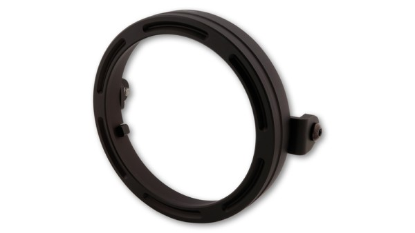 HIGHSIDER pro 5 3/4 pouces Anneau porte-lampe Frame-R2 Noir CNC, fixation latérale