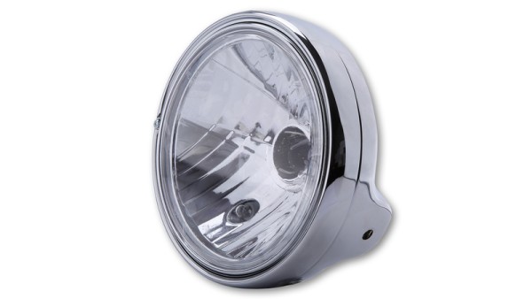 HIGHSIDER smart 7 pouces LTD phare chromé E-approuvé (1pc)