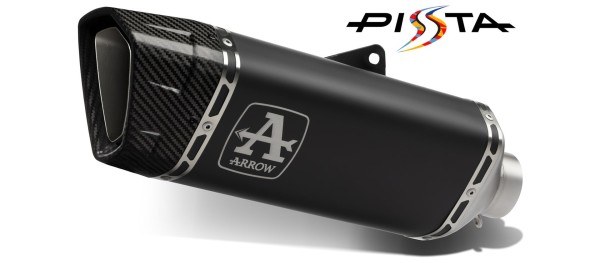 ARROW PISTA Slip-On aluminium noir pour KTM 990 RC R (25-)