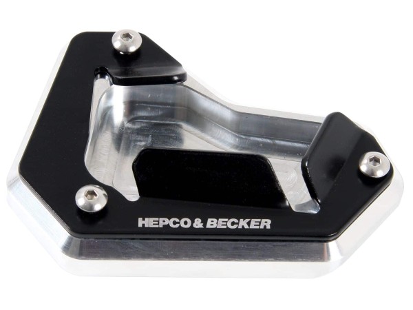 Plaque de béquille latérale pour Triumph Tiger Explorer 1200 / XC (12-15) Hepco & Becker