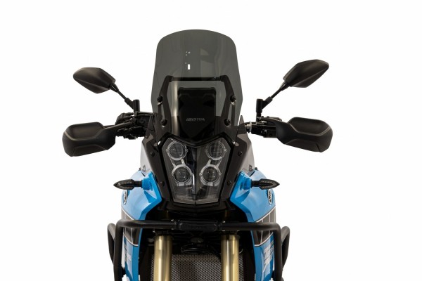 Pare-brise Rally noir mat pour Yamaha Ténéré 700 (19-24)