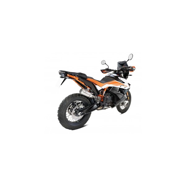 Silencieux d'échappement IXRACE MK2 KTM 790 /890 Adventure, acier inoxydable, homologué E, Euro4+5