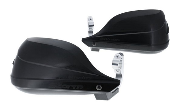 Barkbusters Storm Hanguads Set support de serrage à un point - bout de guidon Ø22mm Noir