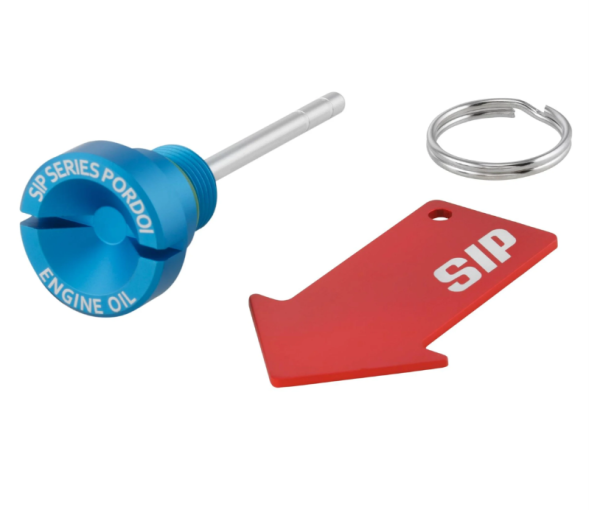 Bouchon de remplissage d'huile moteur pour Vespa GTS Super 125ccm 4T LC Euro 3 (09-16), bleu mat