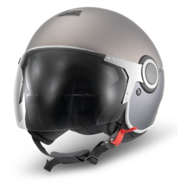 Vespa casque jet Demi Jet, argentario titanium