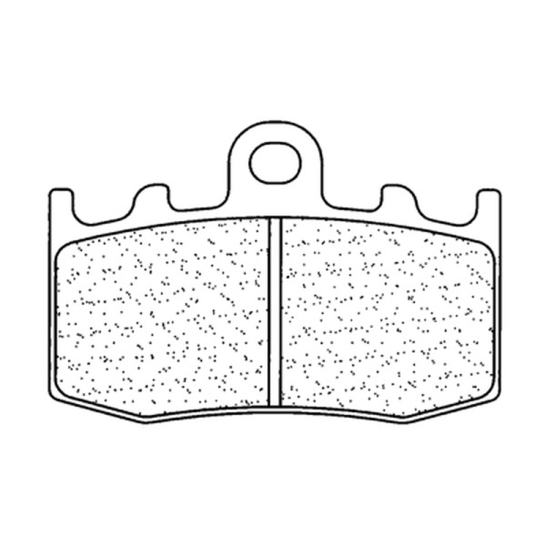 CL Brakes Street plaquettes de frein en métal fritté - 1101A3+
