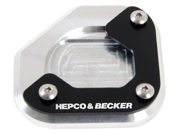 Plaque de béquille latérale pour BMW F 800 GS (08-18) Hepco & Becker